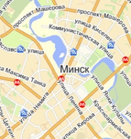 Карта новабудоўляў Мінска